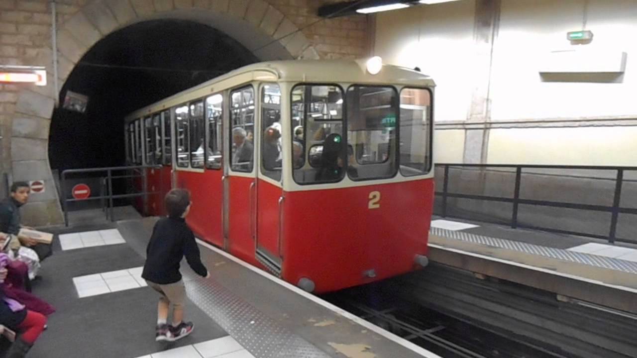 Funiculaire du Vieux Lyon sur Fourviere