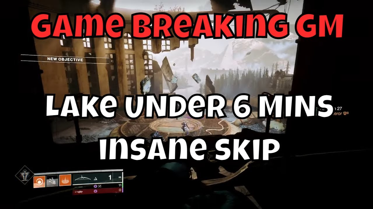 Gm Under 6 Minutes - Insane Skip - Lake Of Shadows Grandmaster Nightfall Strike Cheese With Platinum