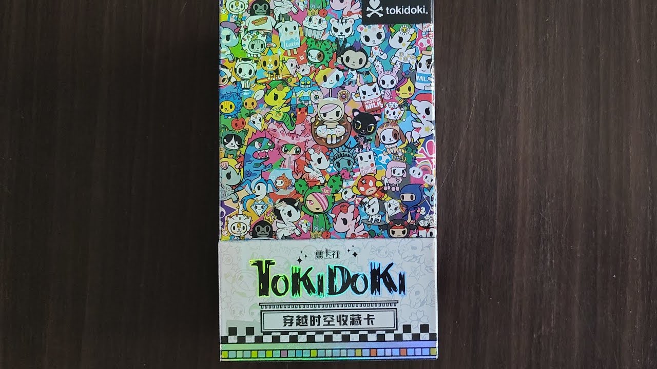 Opening our fourth box of Card.fun TokiDoki!