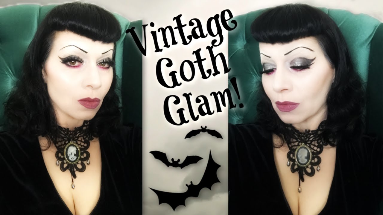 Following a Toxic Tears Goth Makeup Tutorial! 🖤