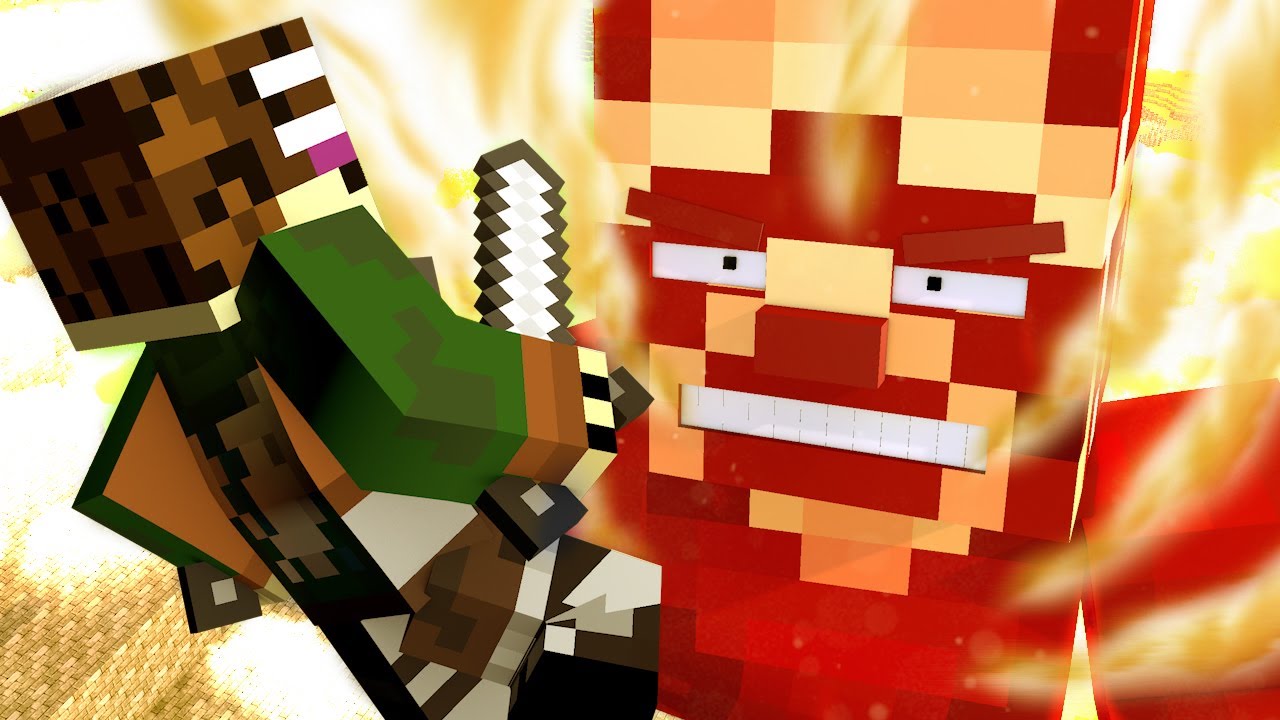 Attack on Minecraft - Minecraft Animation