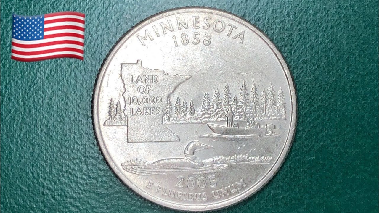 2005 Quarter Dollar - Minnesota Commemorative Coin | Features | Mint and Mintage | Value | USA