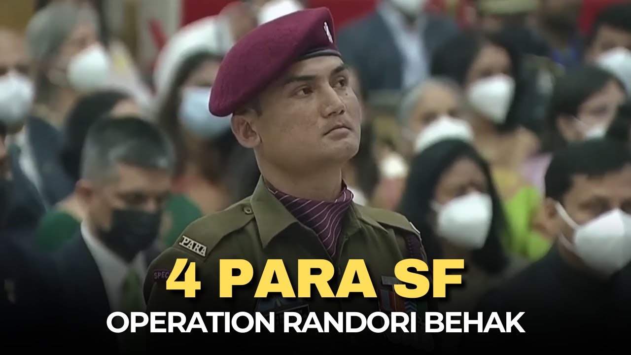 Real Heroes of 4 Para SF | Operation Randori Behak