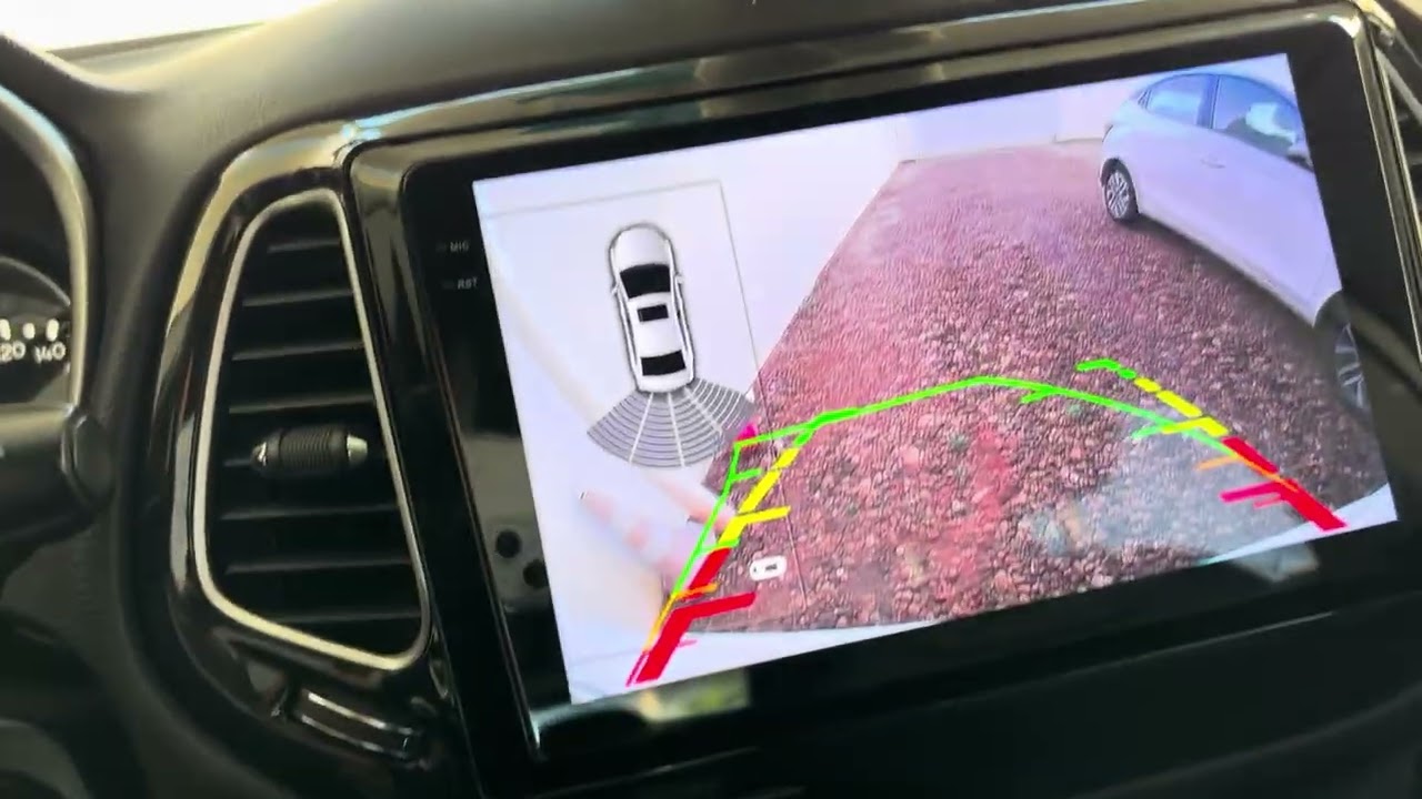 Como tirar ou modificar linhas da câmera de ré 