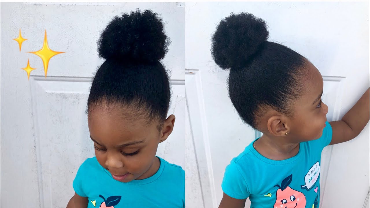 QUICK & EASY HAIRSTYLES FOR TODDLERS | Kinky Curly Hair | Islanddoll Vee