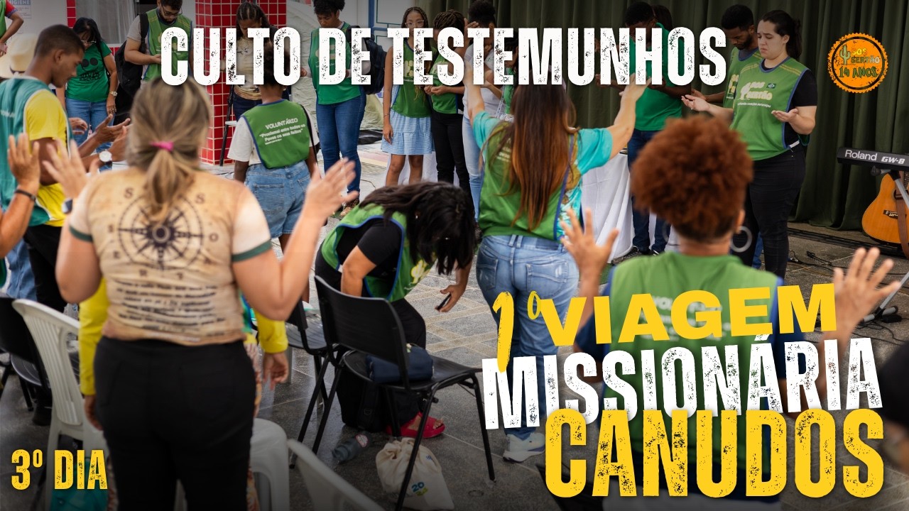 CULTO DE TESTEMUNHOS  | 1º VIAGEM DE 2026 | CANUDOS - BA | 3º DIA