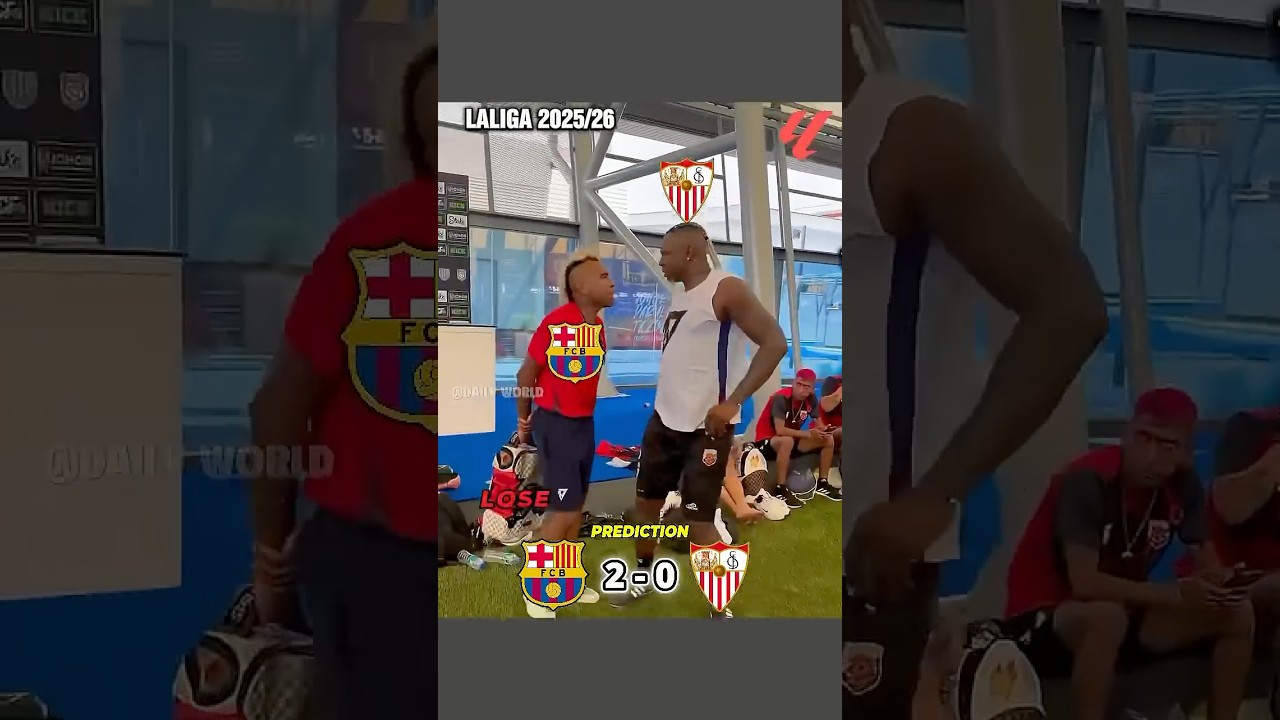 Barcelona vs Sevilla Prediction🔥 #laliga #barcelona #football