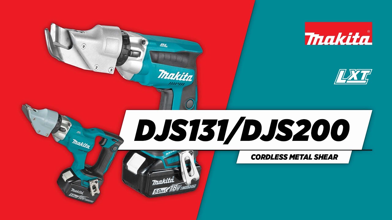 LXT - DJS131 / DJS200 - Cordless metal shear