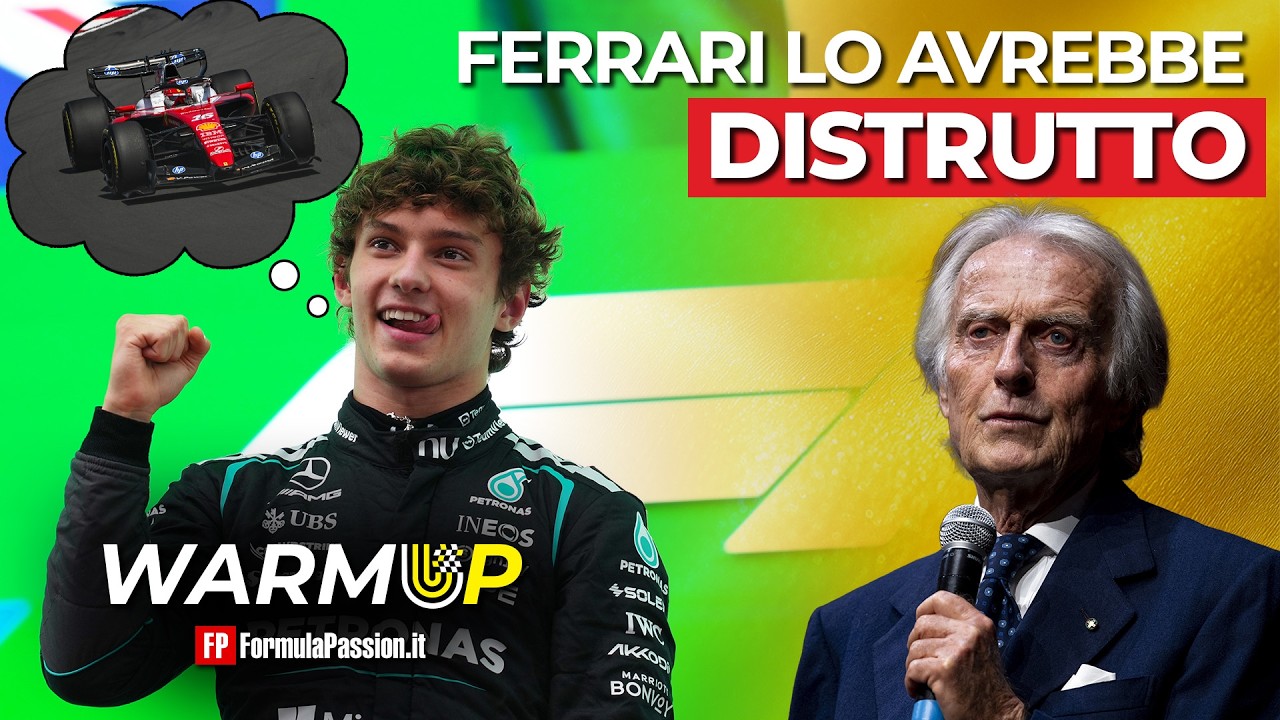 La FERRARI avrebbe DISTRUTTO ANTONELLI. Parola di MONTEZEMOLO | WarmUp F1 167 - 20/3