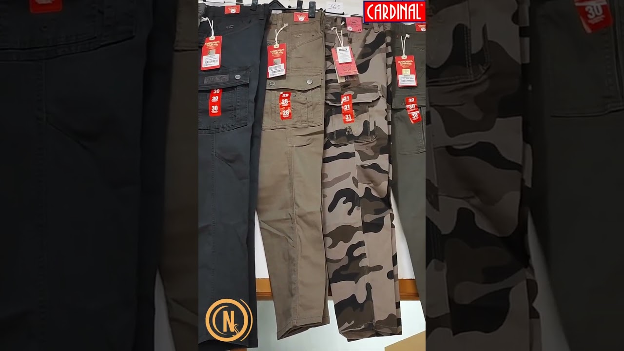 CARDINAL 100% ORIGINAL size 27-38 celana panjang cargo pria