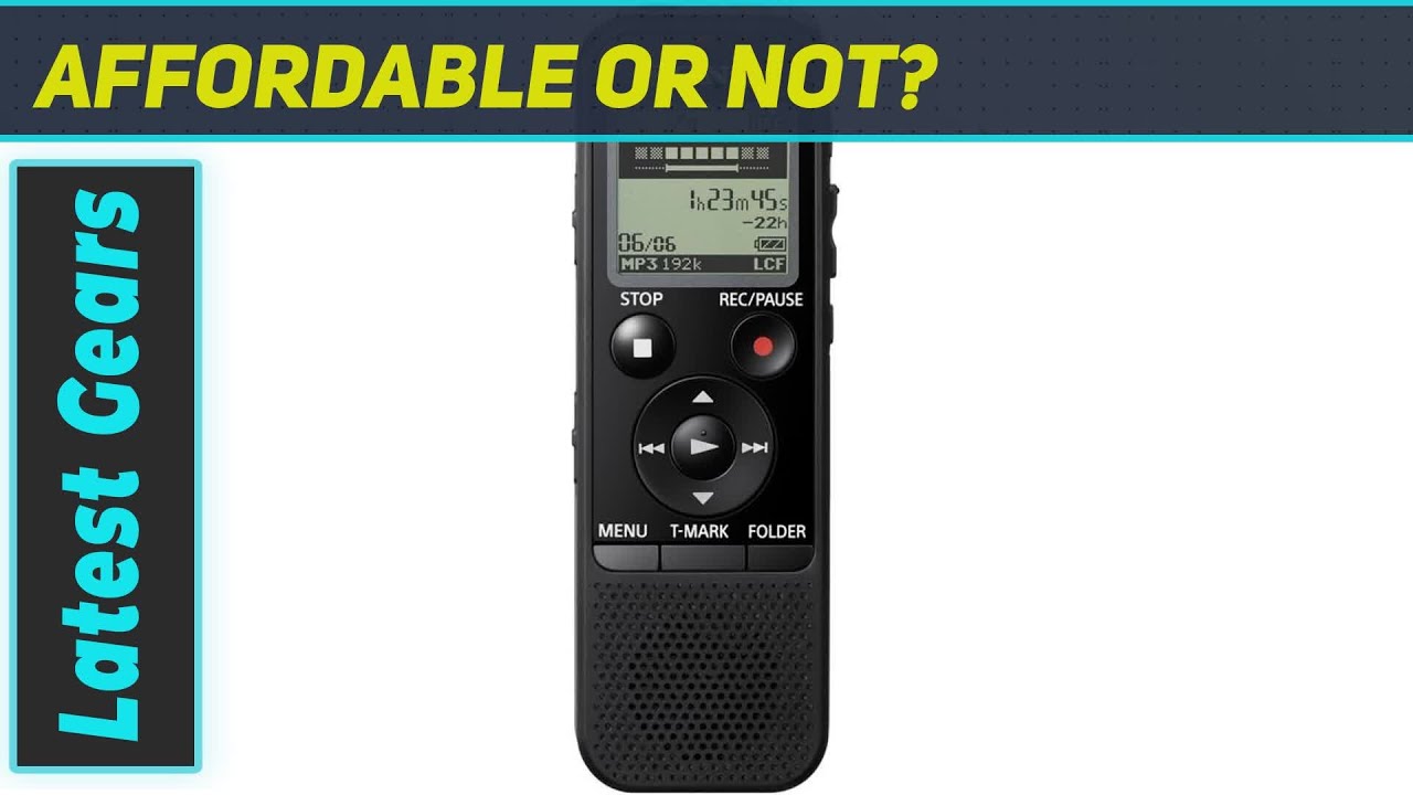 Sony ICD-PX440 Stereo IC Digital Voice Recorder: Best Digital Recorder with Intelligent Noise