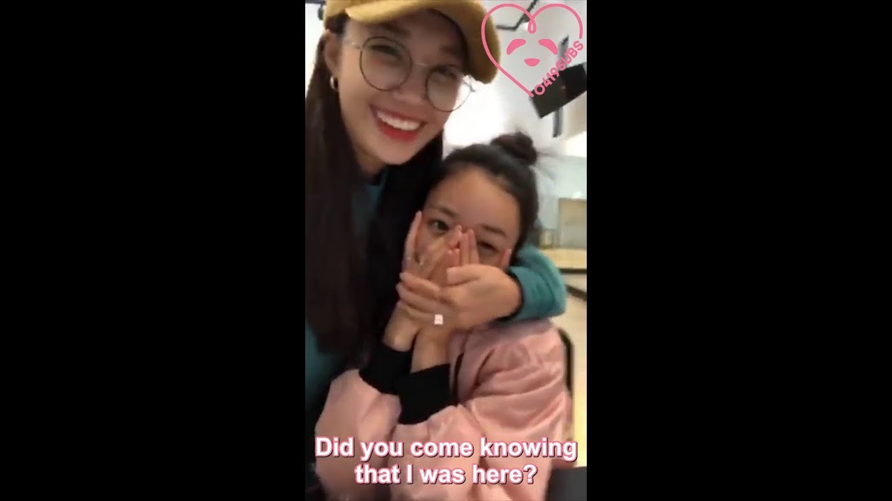 [0419SUBS] 180927 Eunji's Instagram Live (feat. Chorong and Bomi)