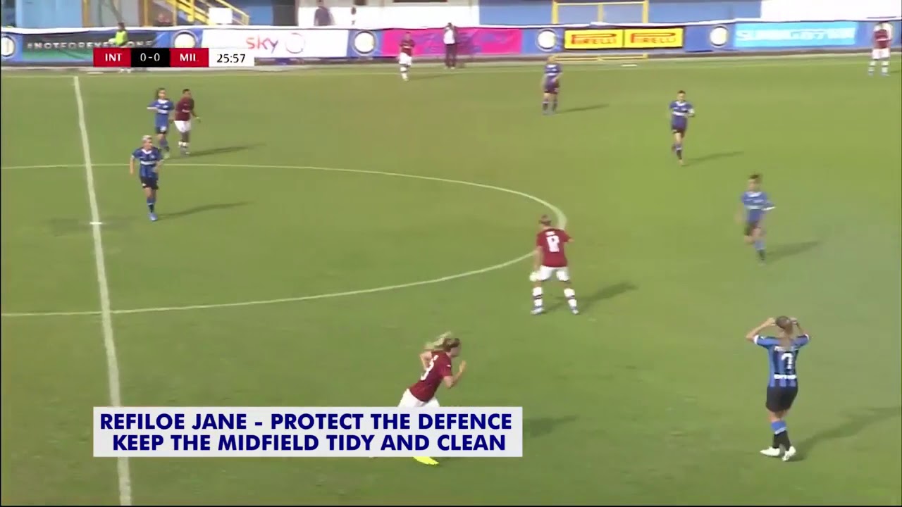 Refiloe Jane AC Milan and Banyana Banyana Maestro