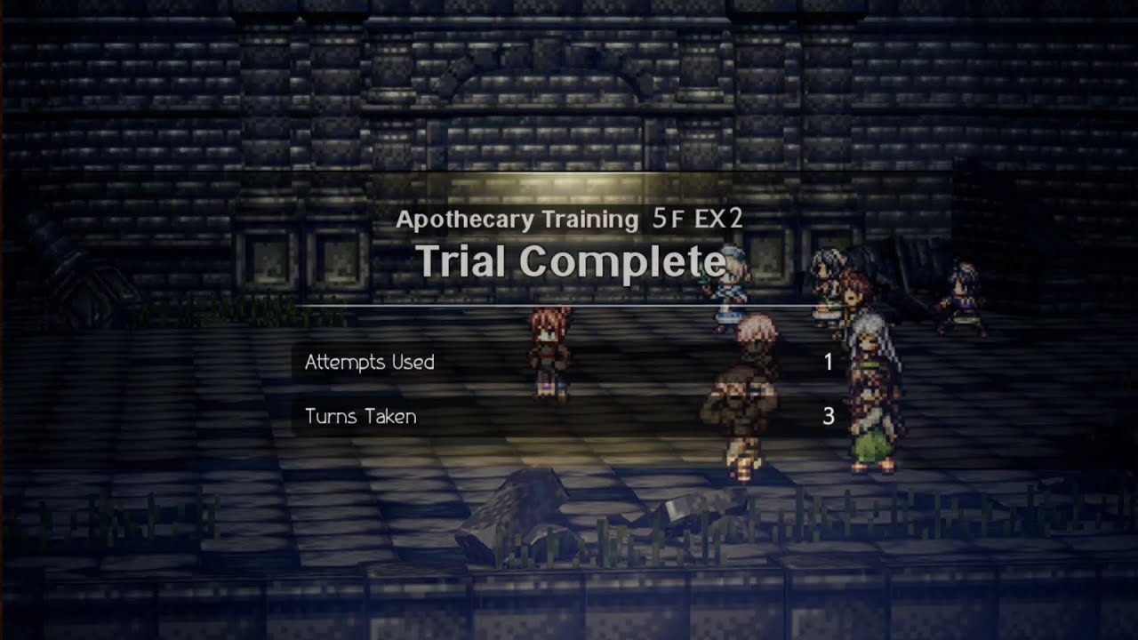 Apothecary Tower 5F EX2 in 3 turns
