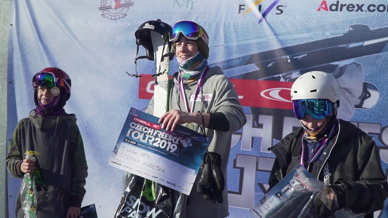 O'Neill Czech Freeski Tour 2019 v Deštném v Orlických horách