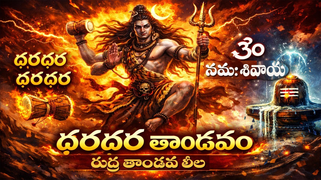 “ధరధర ధరధర | శివ తాండవ గీతం | మహా శివరాత్రి స్పెషల్”| BharatSwaram