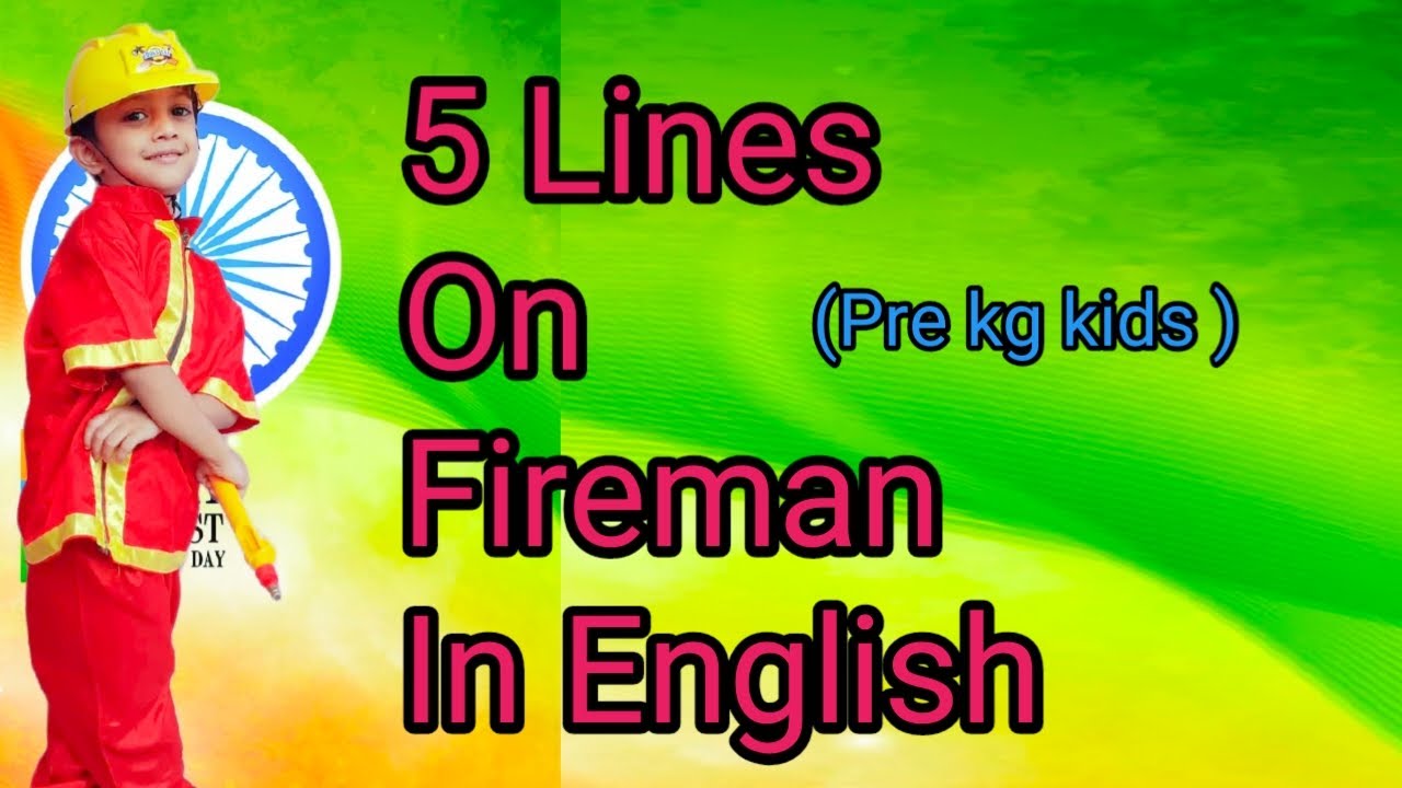 Role Play Activity | Community Helpers Role Play of a Fireman | Community Helper- Role Play
