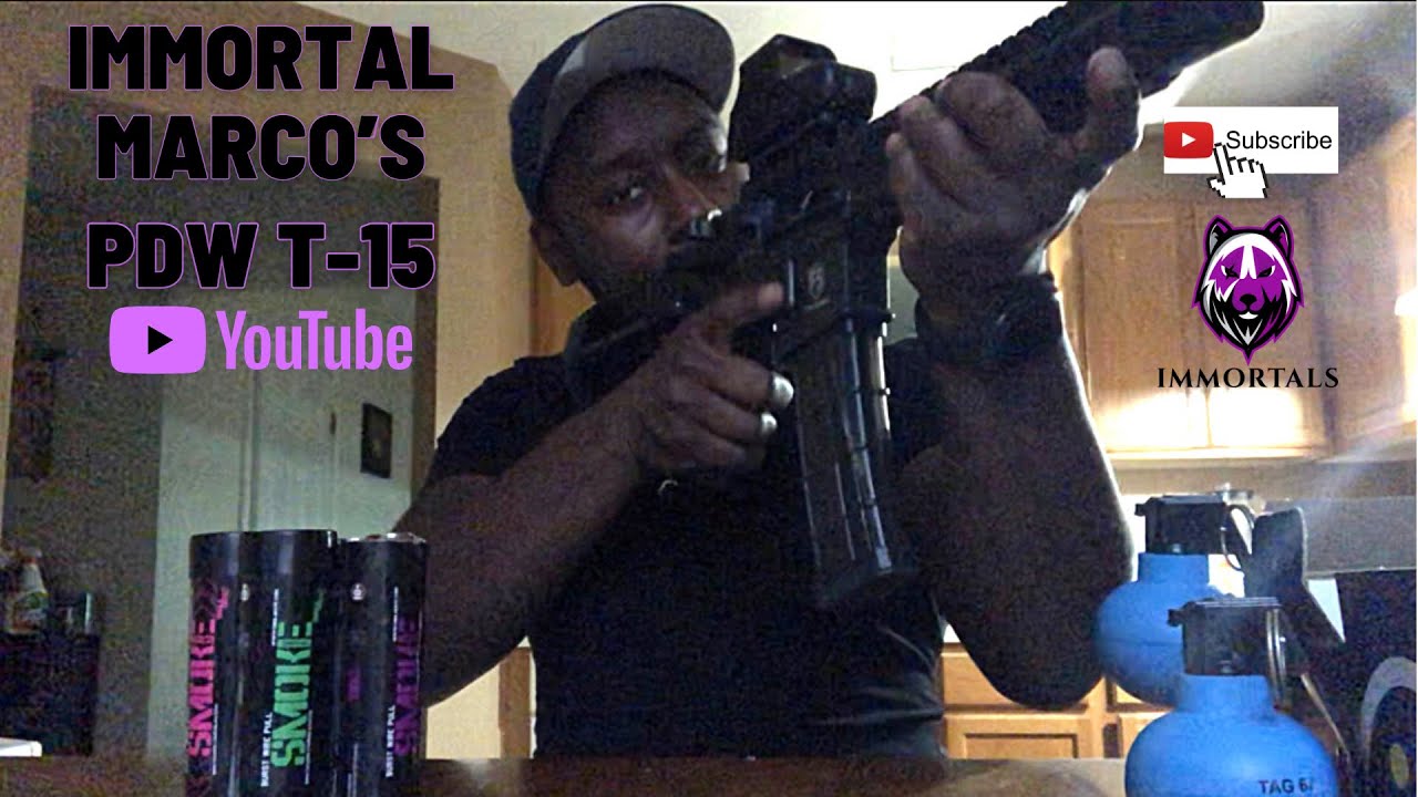 Immortal Marco Gets a T-15!!! // First Strike T15 // Magfed Paintball