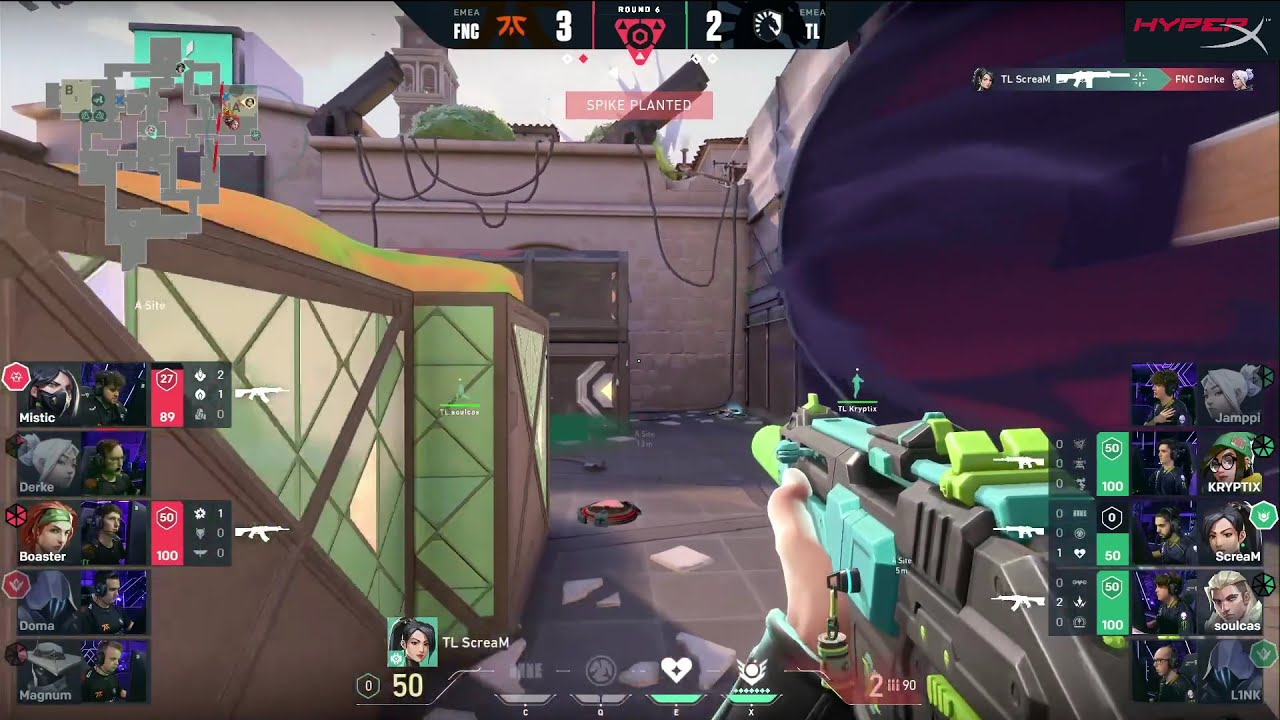 Scream 4K vs Fnatic Insane Headshots VCT Masters Reykjav&iacute;k