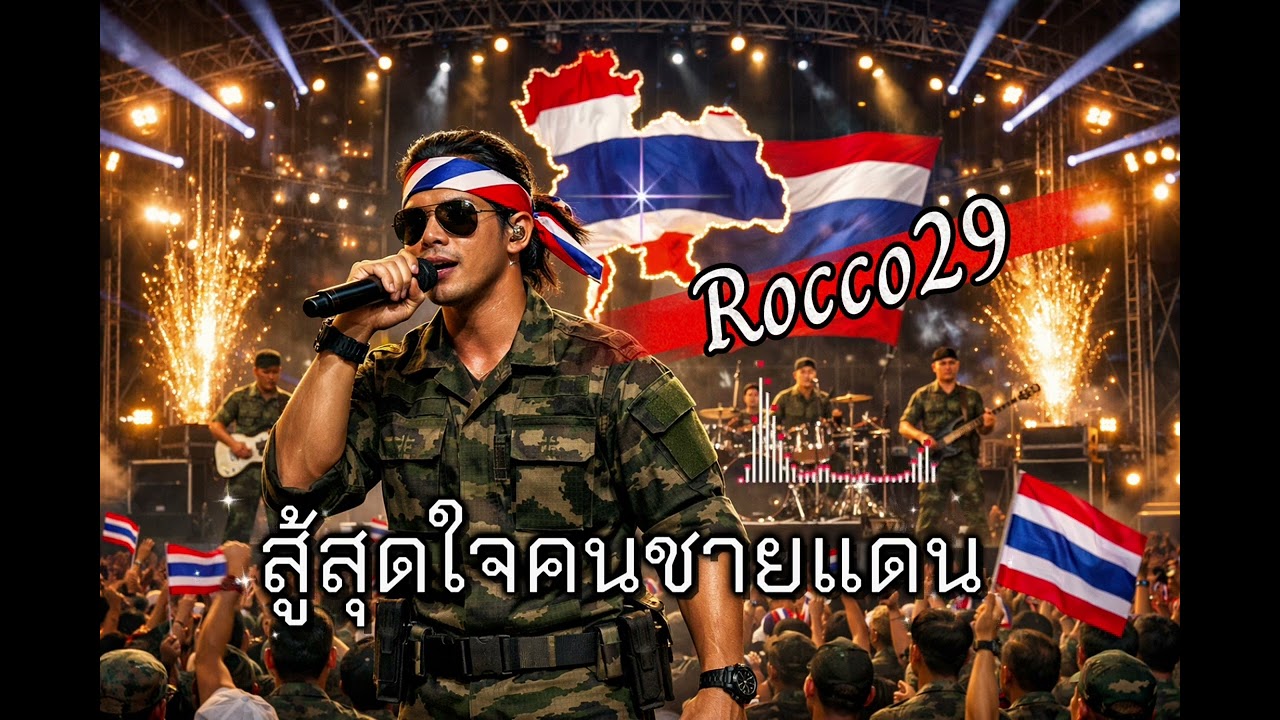 ￼ สู้สุดใจคนชายแดน (Live concert) @ROCCO29-MUSIC 