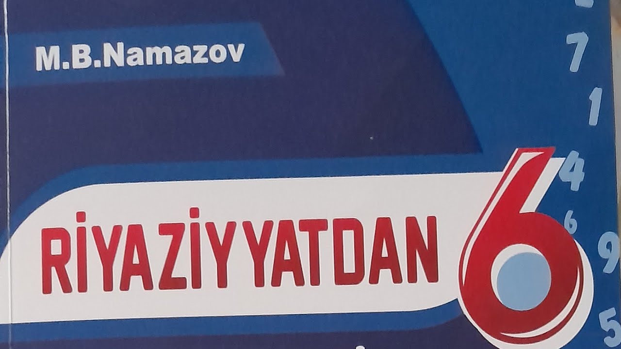 6- cı sinif Namazov Qiymətləndirmə tapşırıqları. Adi kəsrlərin toplanması və çıxılması. A variantı