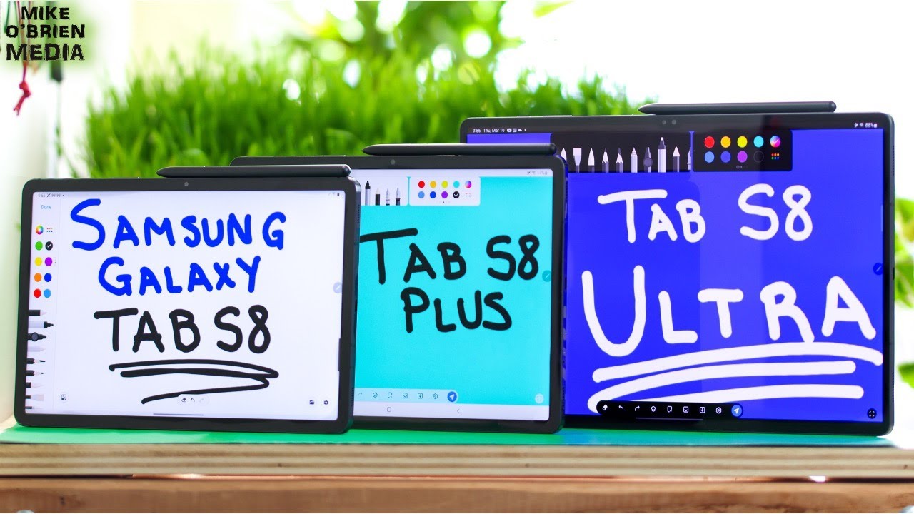 Samsung: Double The Price, Same Specs? [Galaxy Tab S8 Ultra vs. S8/S8+]