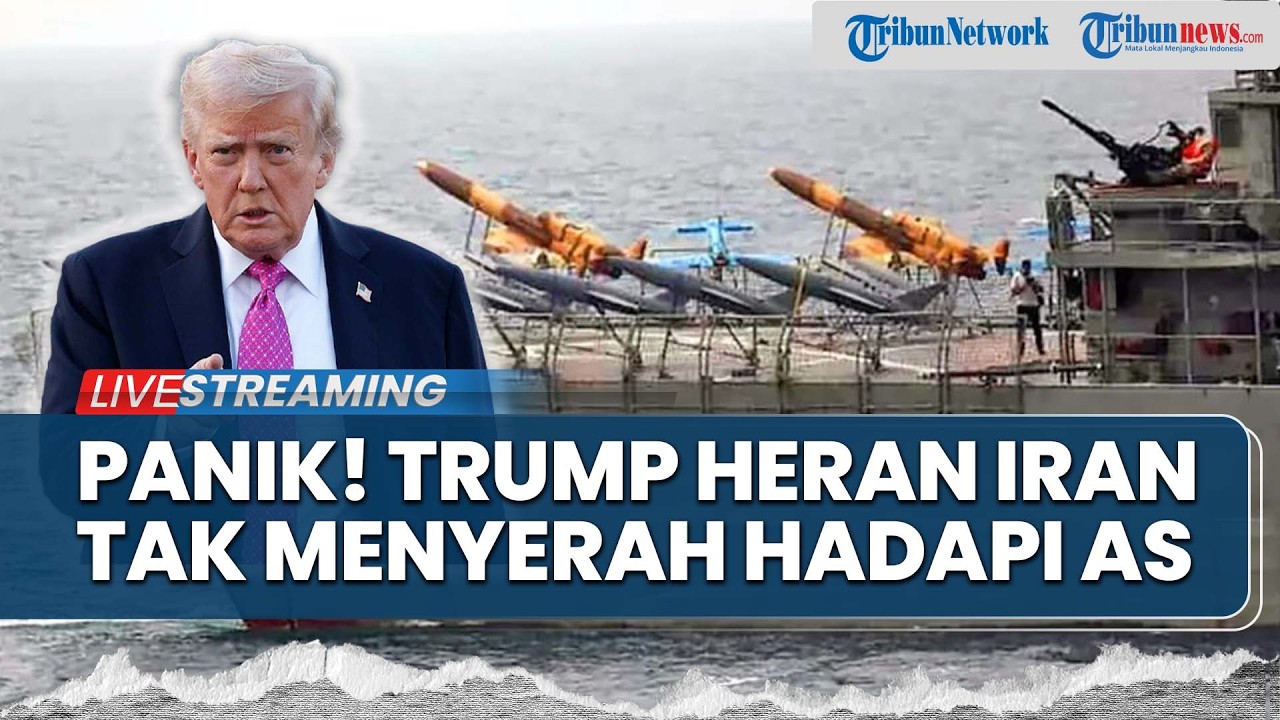 🔴Trump Heran Iran Tak Menyerah Meski Kerap Ditekan hingga Panik Rusia Kirim Ribuan Rudal ke Teheran