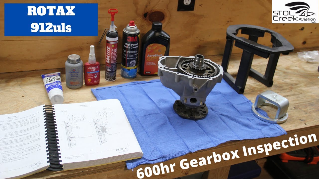 ROTAX 912uls 600hr Gearbox Inspection