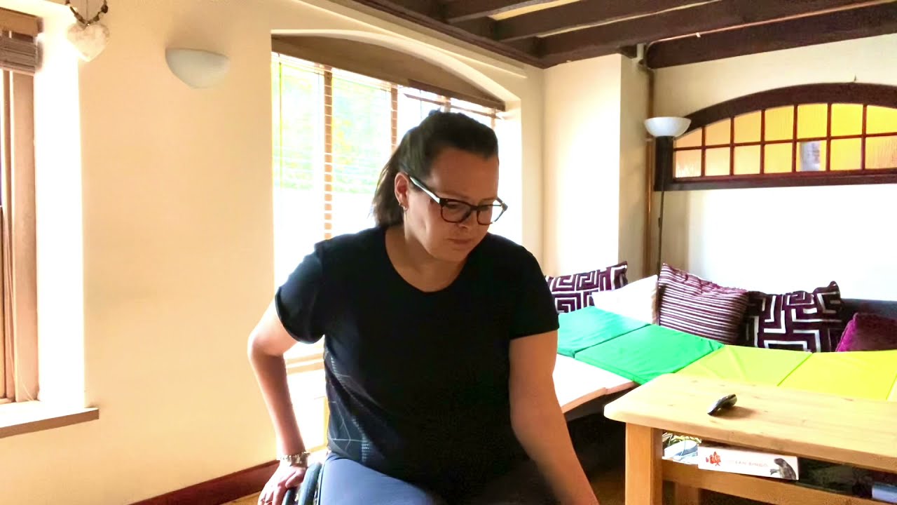 Wheelchair update: is it too small? Quickie Argon 2: Quadriplegic with CMT disease ￼