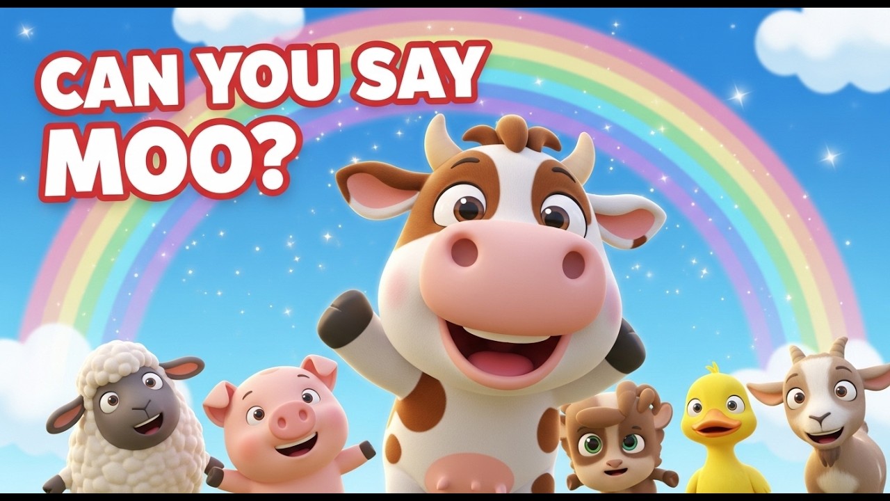 Animal Song for Kids 🐶🐱 | Learn Animal Sounds | Fun Nursery Rhyme