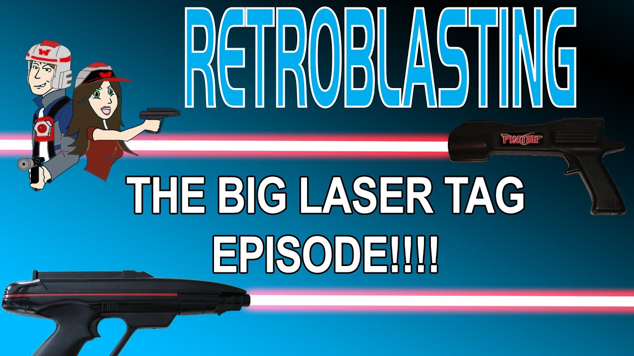 THE BIG LASER TAG EPISODE! Lazer Tag Photon Worlds of Wonder