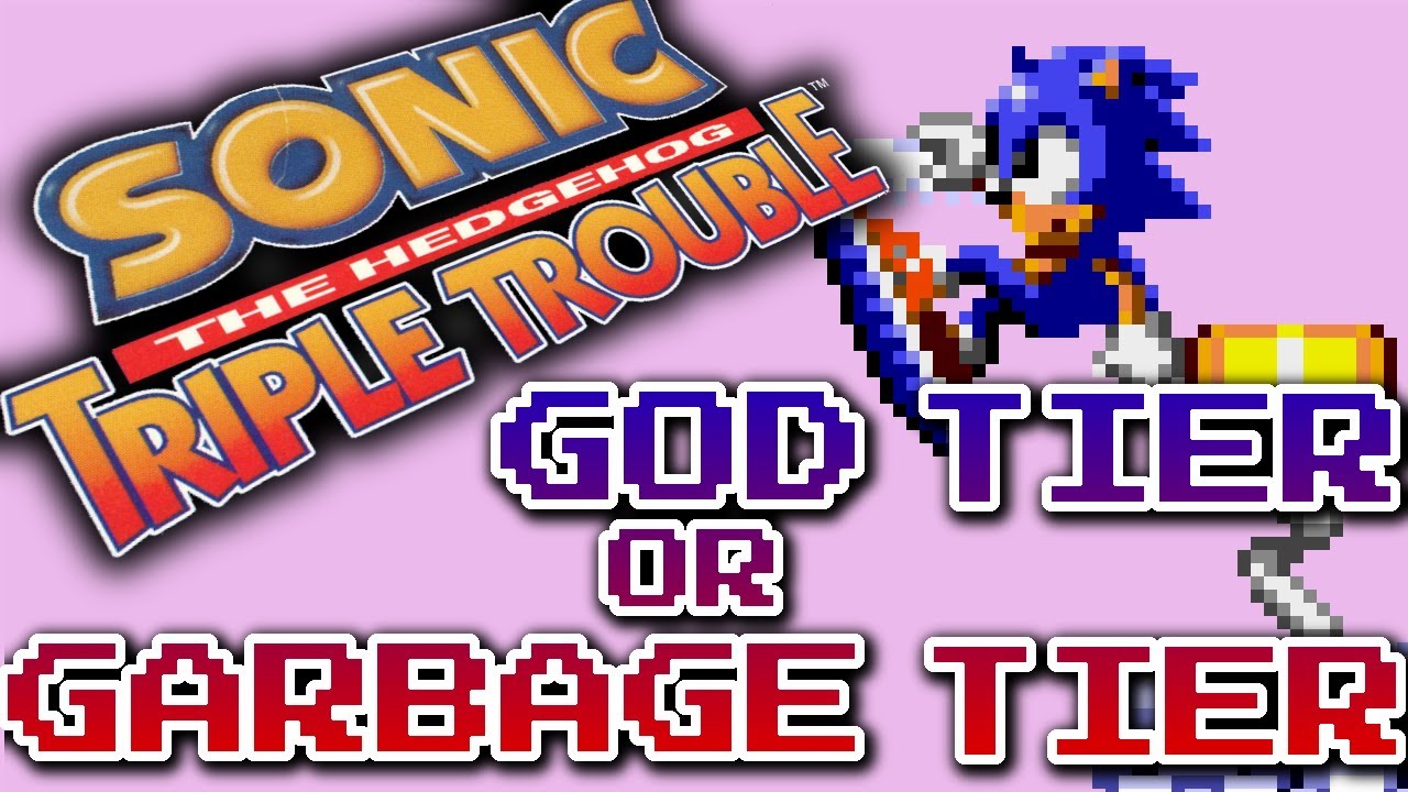 Sonic Triple Trouble: God Tier or Garbage Tier