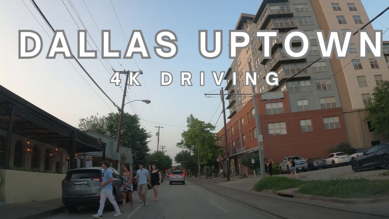 Dallas Uptown | 4K Driving | Dallas Texas