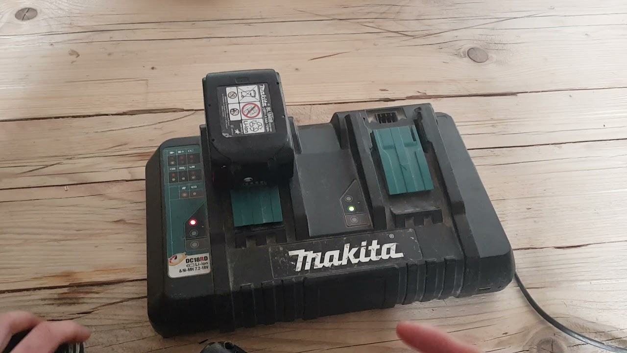 makita DC18RD dual battery charger (and how to change charging melody)