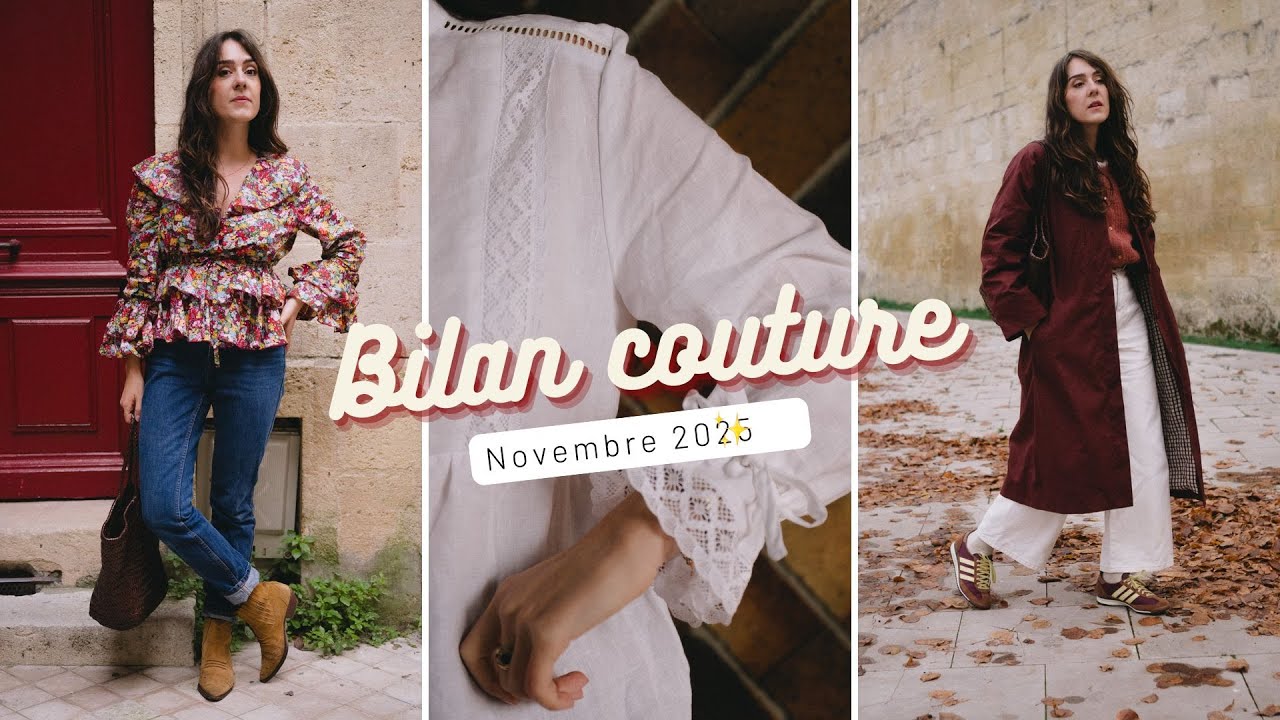 Bilan Couture - Novembre 2025 📅