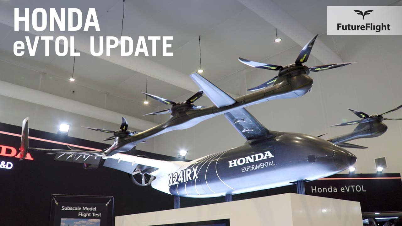 Honda поднимет в воздух первый полномасштабный прототип гибридного eVTOL в начале 2026 года — Fut...