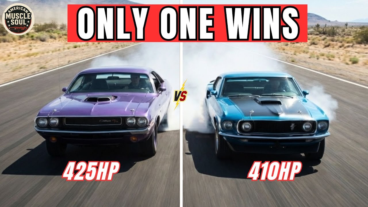 440 Six Pack vs 428 Cobra Jet Drag Race Showdown!