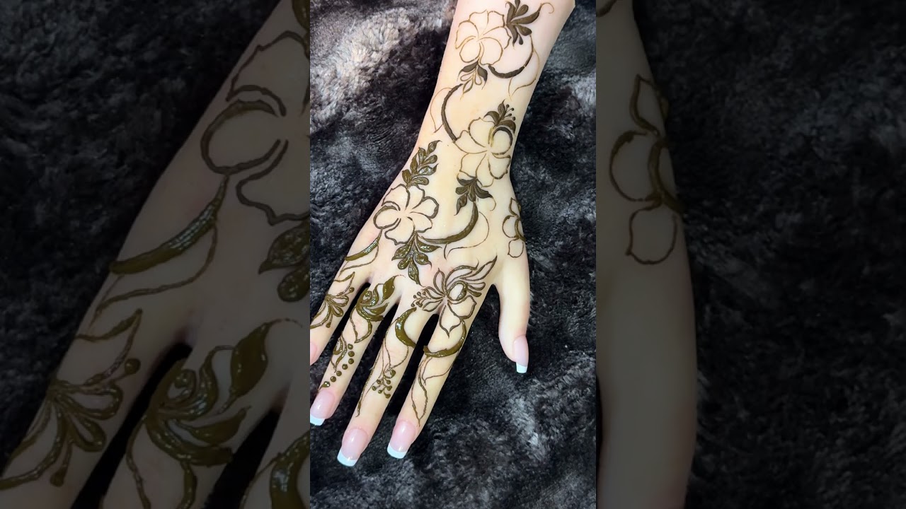 DUBAI HENNA DESIGN | FLORAL 💐…………….