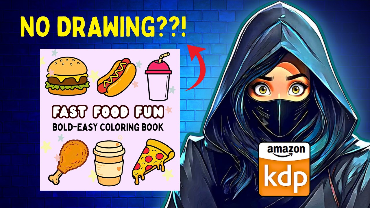 Create a Bold And Easy Coloring Book Even Without Any Drawing Experience