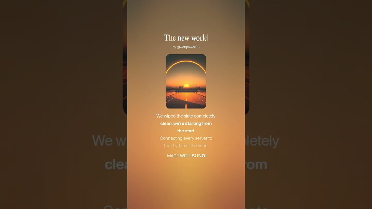 The new world