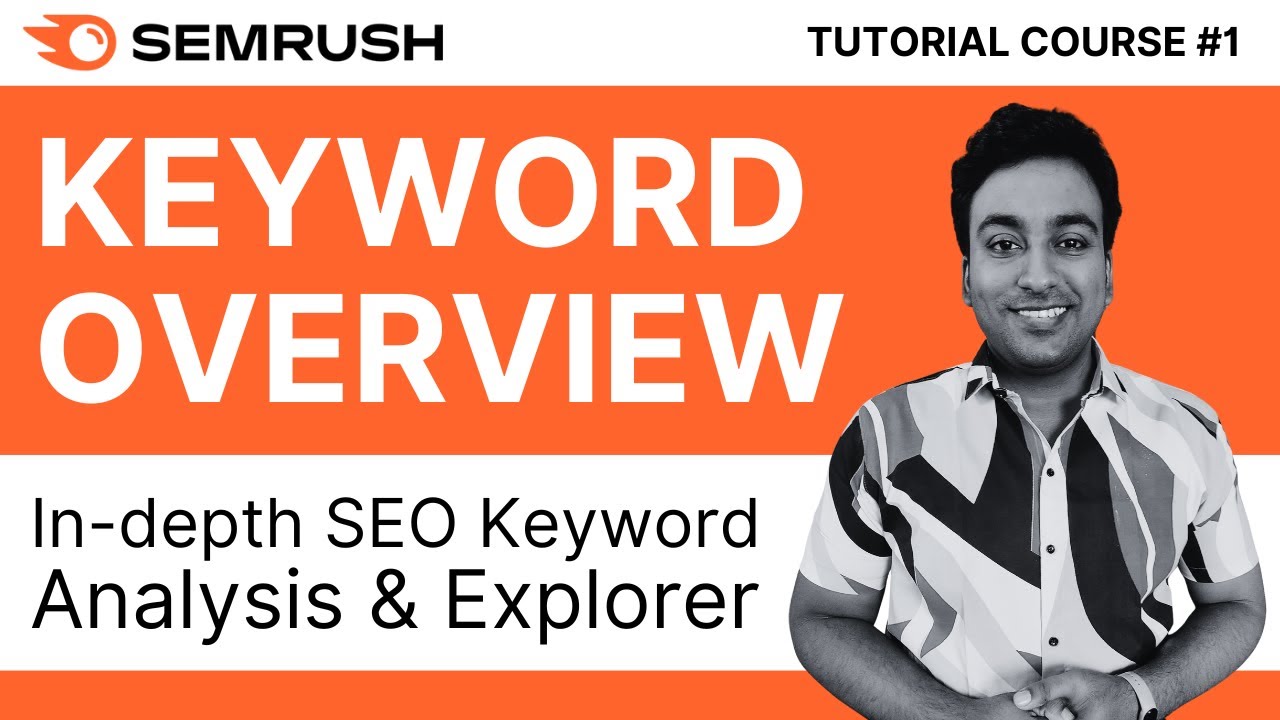 Как найти ключевые слова для SEO с помощью Semrush: обзор ключевых слов | Обучающий курс Semrush ...