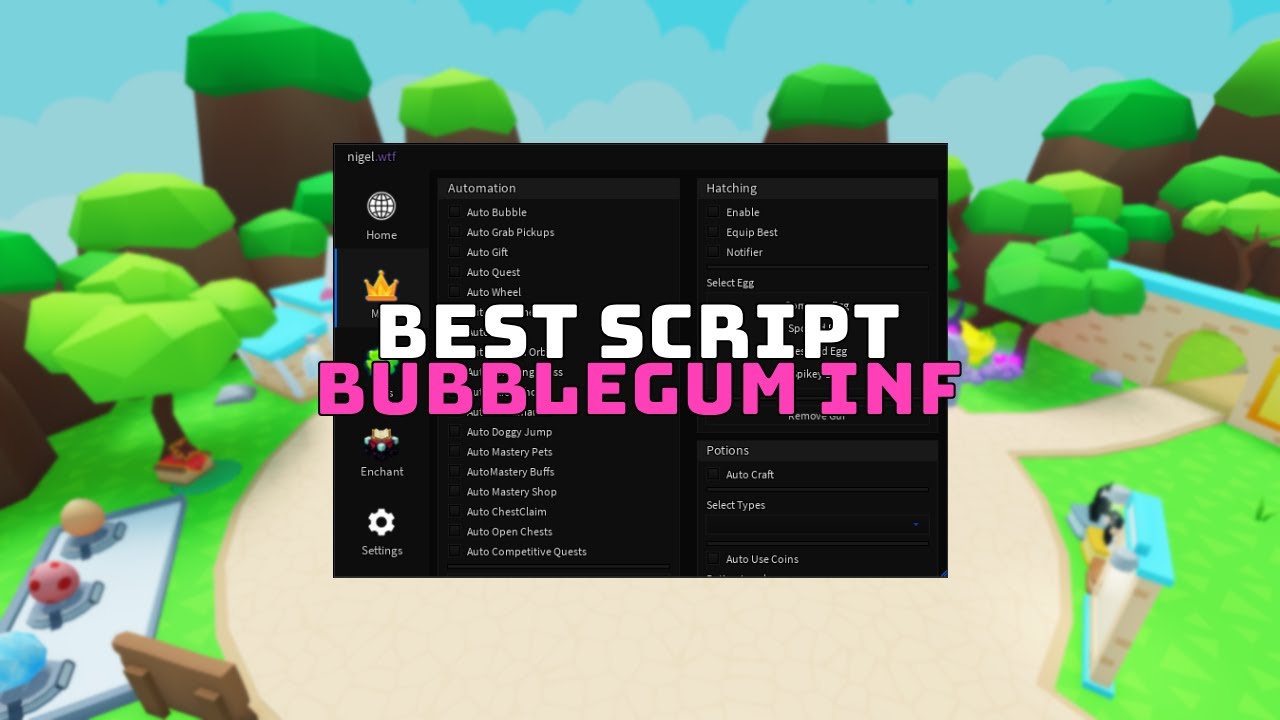 [OP] BEST Bubblegum Simulator Infinity Script: Auto Farm, Auto Events & More (PC & Mobile)