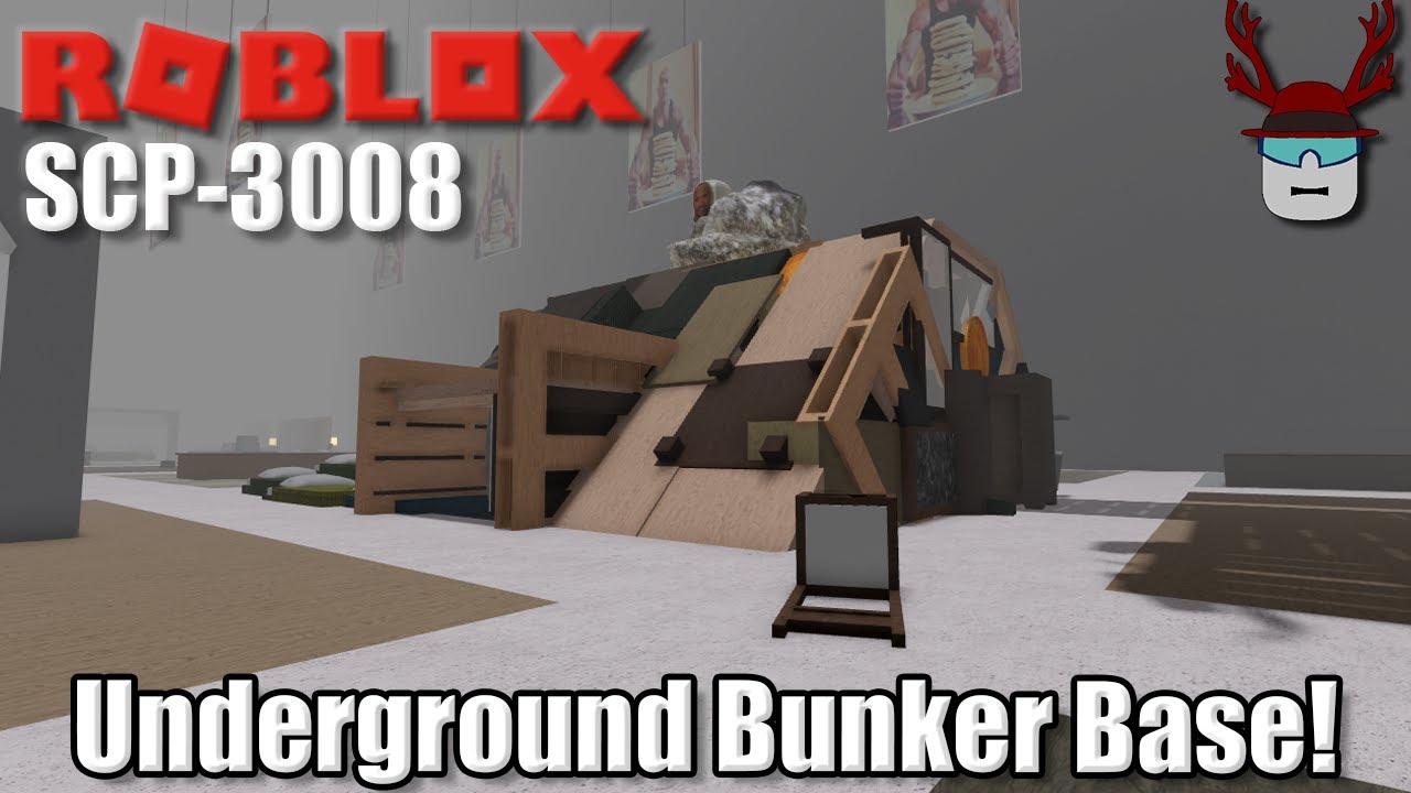 МЫ ПОСТРОИЛИ ПОДЗЕМНЫЙ БУНКЕР! | Roblox SCP-3008