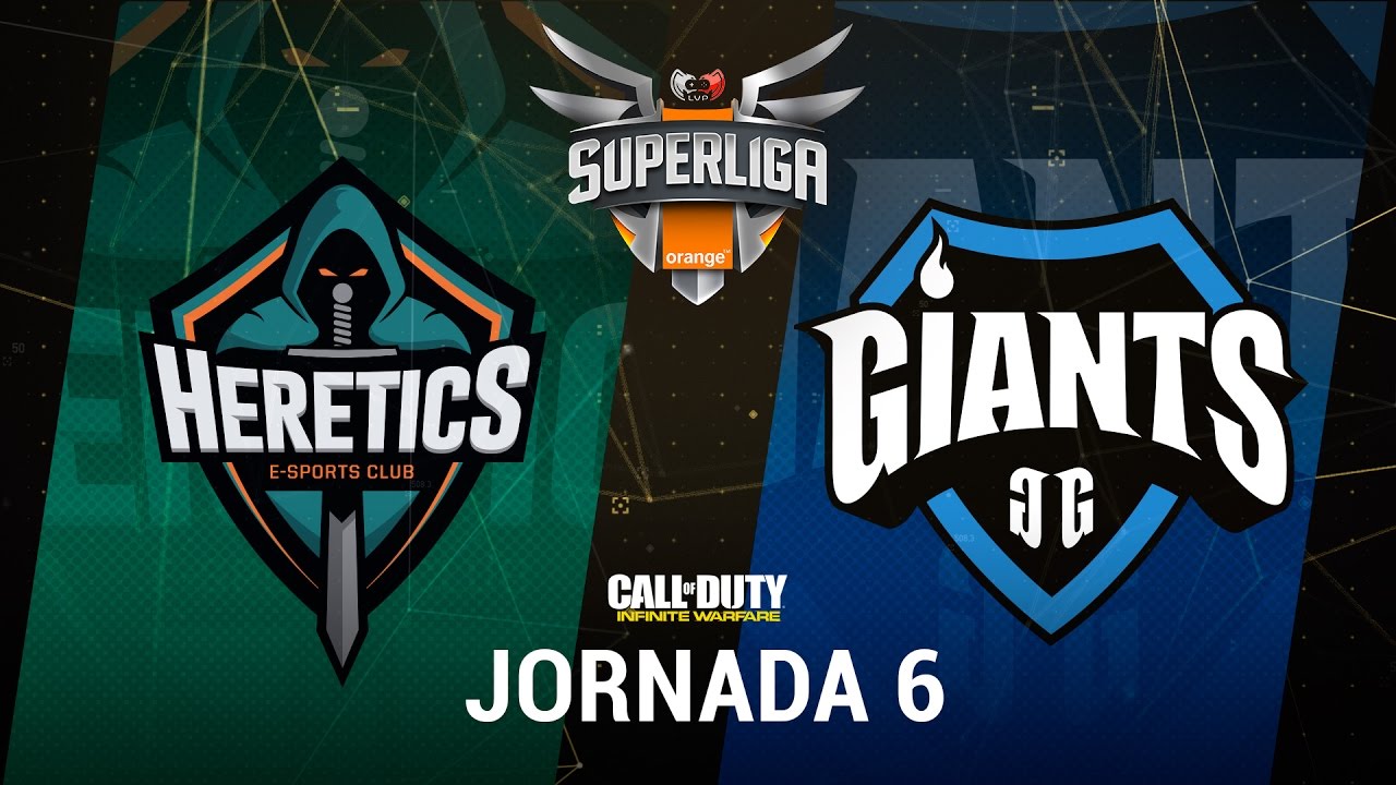 TEAM HERETICS vs GIANTS GAMING - #SuperligaOrangeCOD6 - Jornada 6 - T12