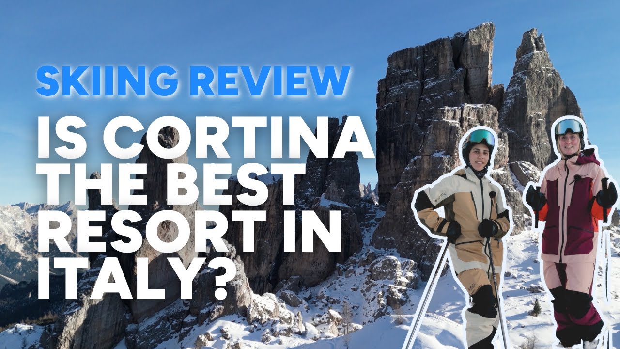 IS CORTINA THE BEST SKI RESORT IN ITALY? | Skiing the Queen of the Dolomites