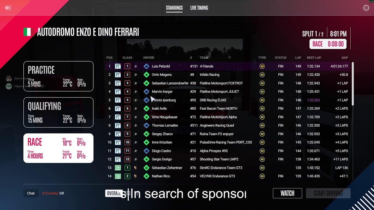 APS 4h Imola|Le Mans Ultimate
