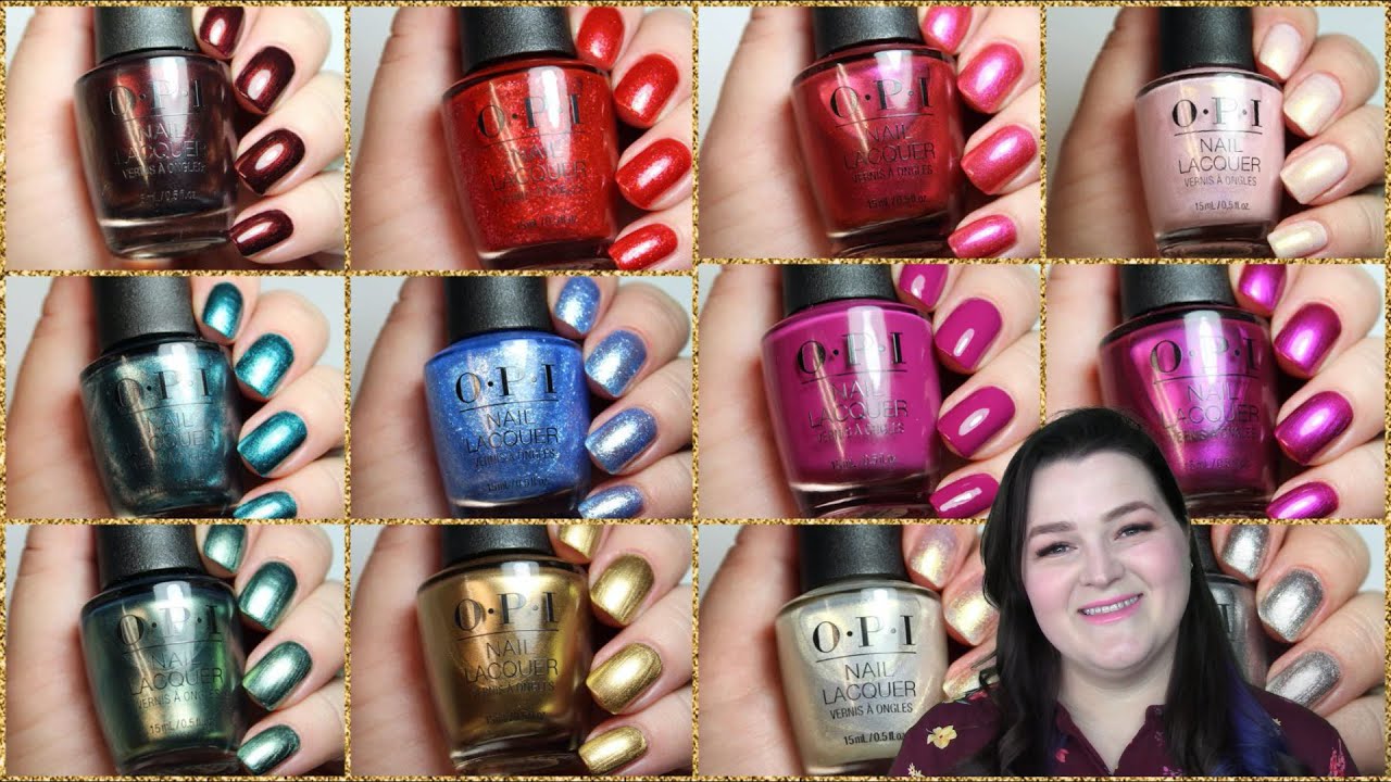 OPI Holiday 2022 | Живые образцы + дубликаты/сравнения