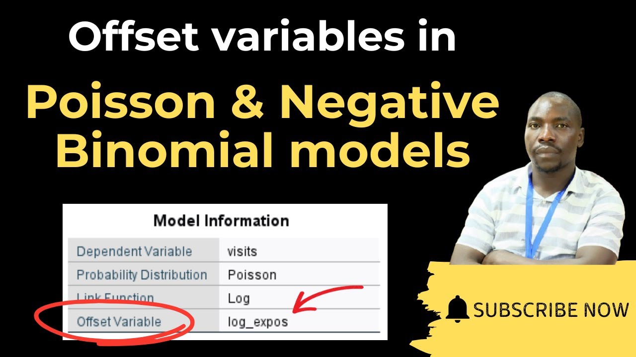 How to use offset variables in Poisson and Negative Binomial Regression: SPSS