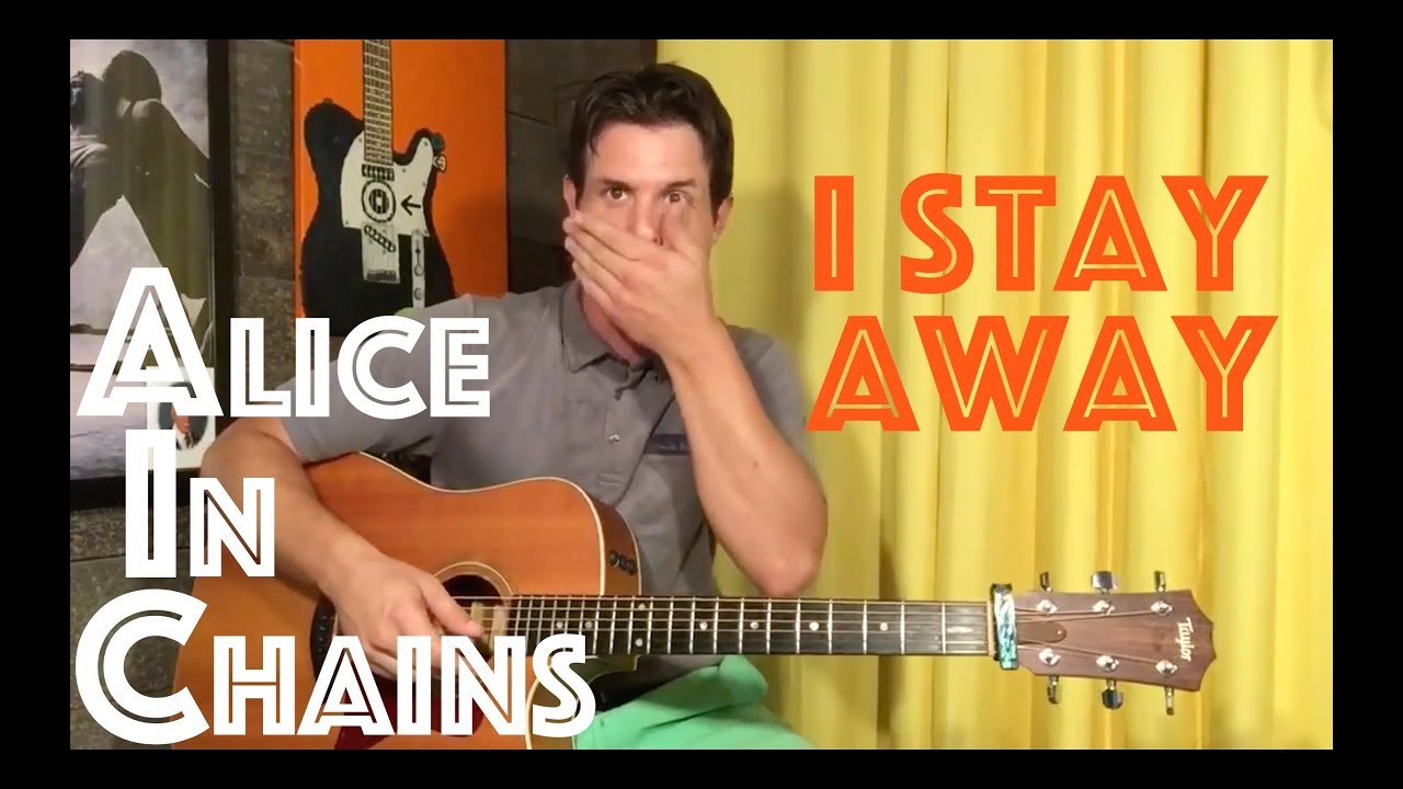 Guitar Lesson: How To Play I Stay Away By Alice In Chains