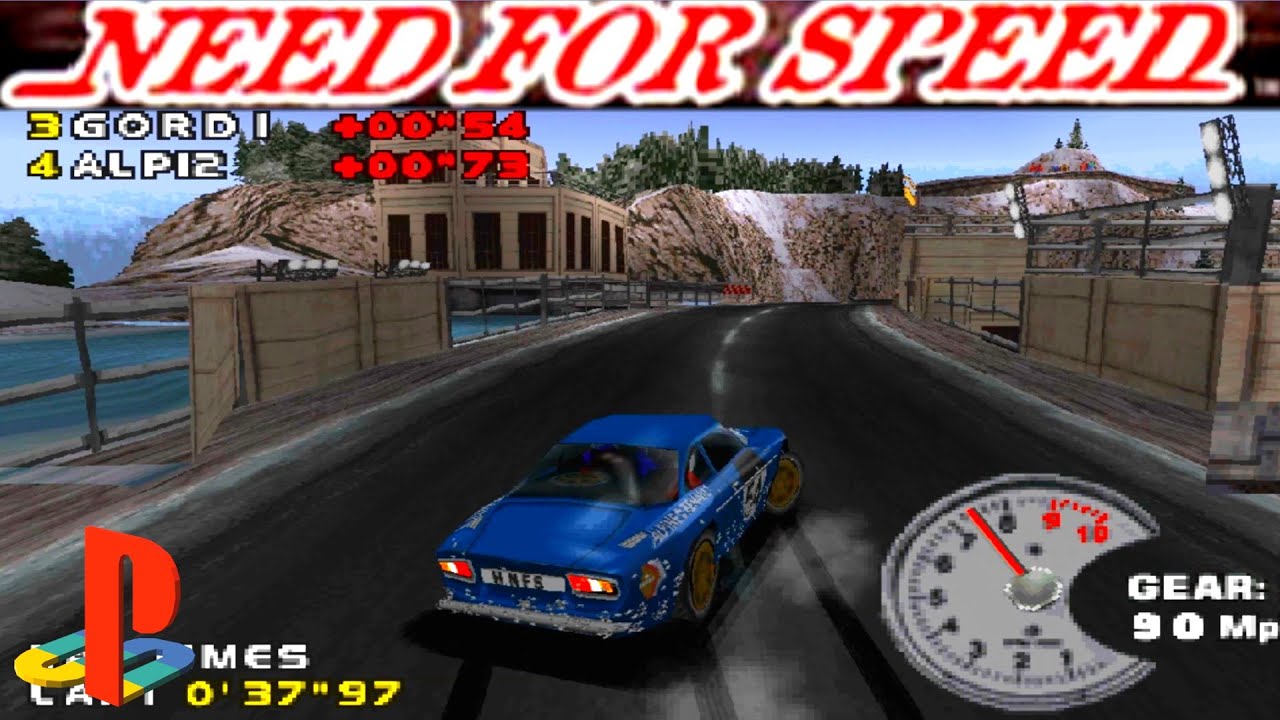 Need for Speed: V-Rally 2 (PS1) 1999. Renault Alpine A110